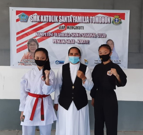 SMKS Katolik ST Familia Tomohon Utus 2 Siswa Ikuti KOSN Tingkat Nasional