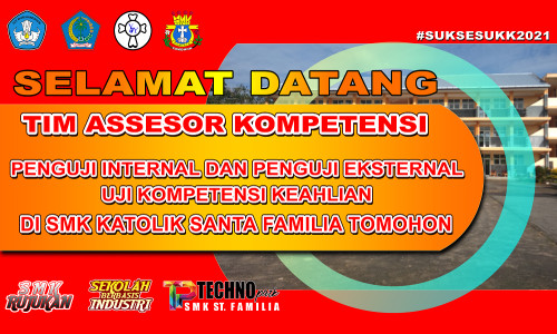 Jadwal UKK SMK Katolik Santa Familia Tomohon T/A 2020/2021